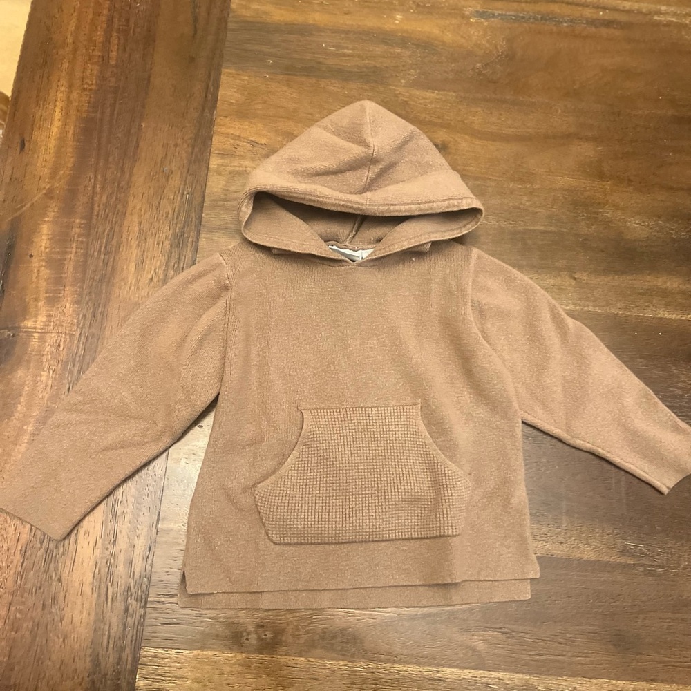 Zara Kids Tan Hoodie